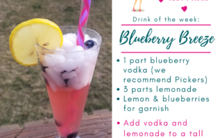 Blueberry Breeze Cocktail