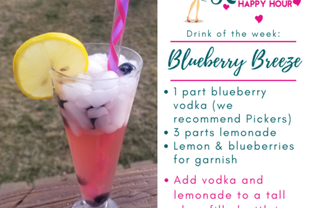 Blueberry Breeze Cocktail